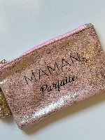 Pochette "Maman parfaite irisée" 