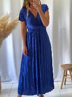 Robe Léonie (bleu roi)