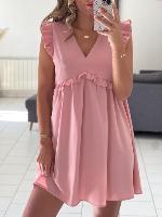 Robe Lita (rose poudré)