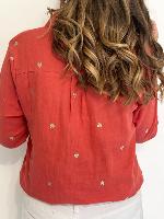 Blouse Mathilde (corail)