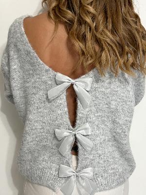 Pull Celeste (gris)