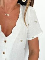 Blouse Heart (doré)