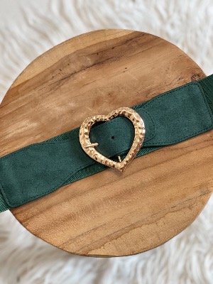 Ceinture Heart (verte)