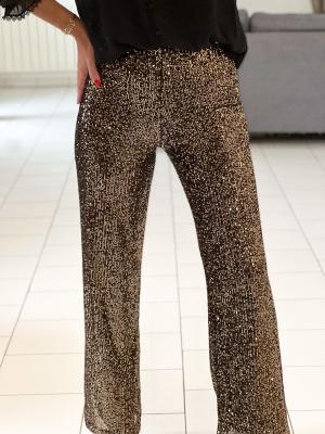 Pantalon Sequins (bronze)