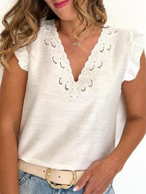 Blouse Isabelle (blanc)