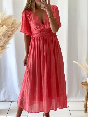 Robe Kyra (corail)