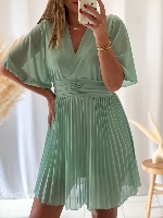 Robe Maud (vert d'eau)