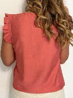 Blouse Isabelle (terracotta)