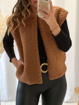 Gilet Soan ( Camel)