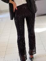 Pantalon Sequins (noir)