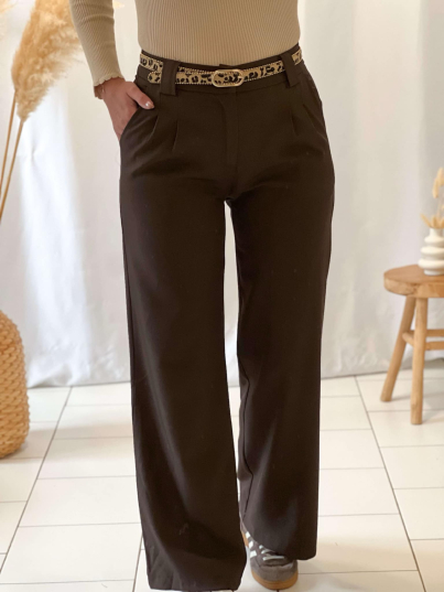 Pantalon Julie (chocolat)