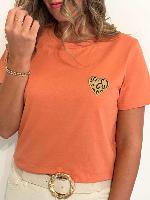 Tee shirt Lucie (corail)