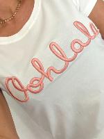 Tee shirt "Oohlala" (rose)