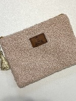 Pochette en bouclette