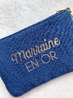 Pochette "Marraine en or" 