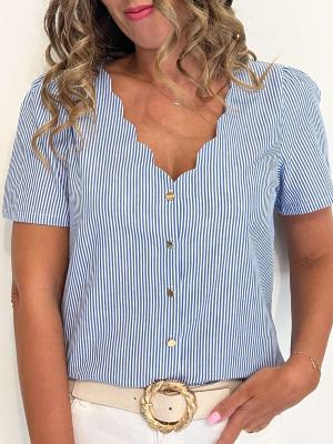 Blouse Emie (bleue)