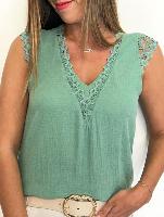 Blouse Marie (verte)