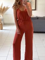 Combi pantalon Sandrine (terracotta)