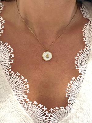 Collier Lys ( blanc)