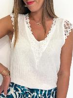 Blouse Marie (blanche)