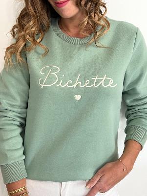 Sweat "Bichette" (vert)