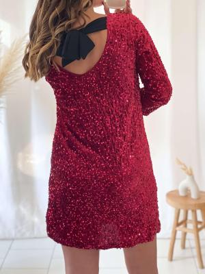 Robe Candice (bordeaux)