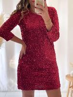 Robe Candice (bordeaux)