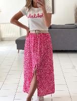 Tee shirt "Oohlala" (fuchsia)