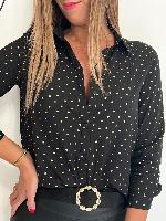 Blouse Clémence (noire)