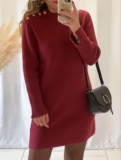 Robe pull Marie (Bordeaux)