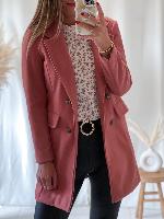 Manteau Jules (vieux rose)