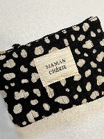 Pochette "Maman chérie léopard »