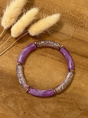 Bracelet Titia (Lilas)