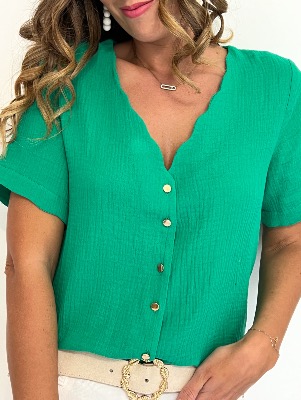 Blouse Juliane (verte)