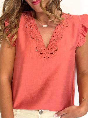 Blouse Isabelle (terracotta)