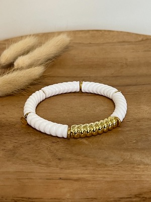 Bracelet Lydie (blanc)