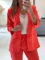 Veste blazer Nolan (corail)