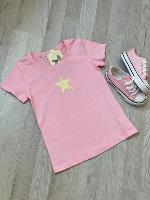 Tee shirt étoile kids (rose)