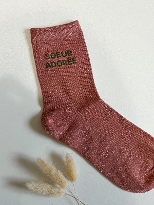 Chaussettes Soeur adorée