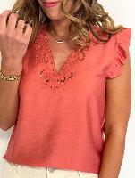 Blouse Isabelle (terracotta)