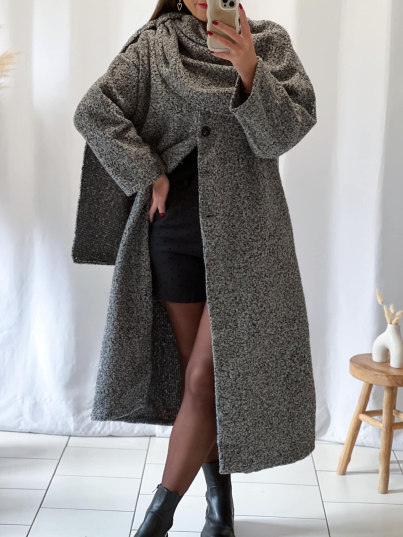 Manteau Gabrielle (Gris)