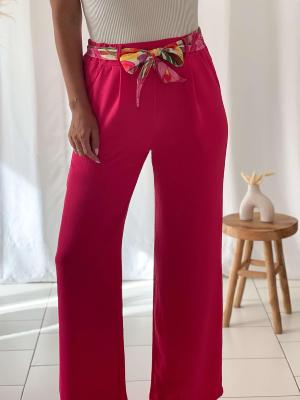 Pantalon Paul (fuchsia)