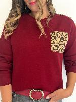 Pull Eline (bordeaux)