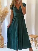 Robe Léonie (Vert sapin)