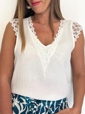 Blouse Marie (blanche)