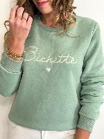 Sweat "Bichette" (vert)