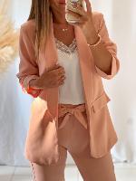 Veste blazer Nolan (pêche)