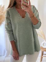 Pull Caroline (vert d'eau)