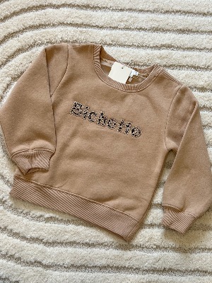 Sweat « Bichette » camel (kids)