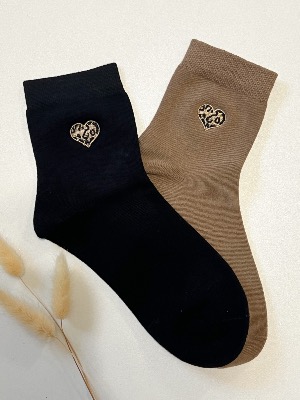 Chaussettes Coeur Léo